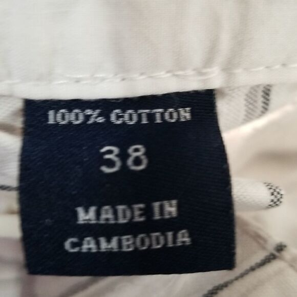 Chase Edward Golf Shorts White Sz 38 - Picture 8 of 9